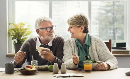 seniors in an apartment