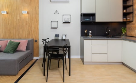 500-square-foot apartment