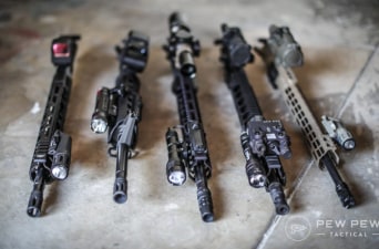 8 Best AR-15 Flashlights [Real Views]